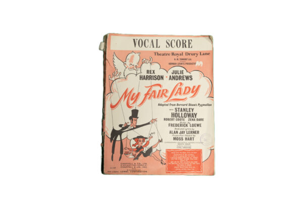 Vocal Score My Fair Lady