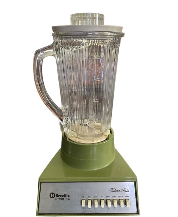 Breville by Waring vintage blender futura series avocado green